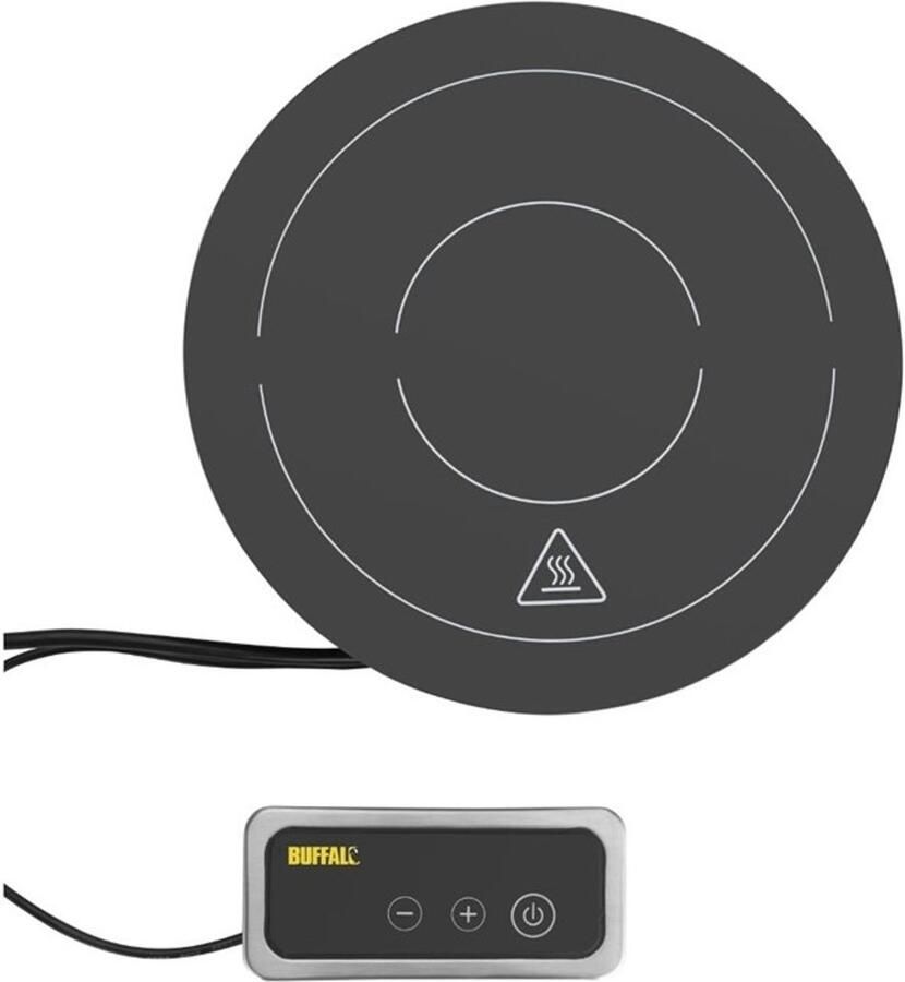 Buffalo inductie warmhoudplaat 1000W