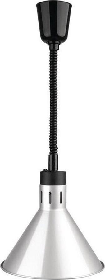 Buffalo Verstelbare Wamhoudlamp Zilverkleurig DY464