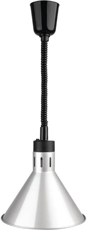 Buffalo Verstelbare Wamhoudlamp Zilverkleurig DY464