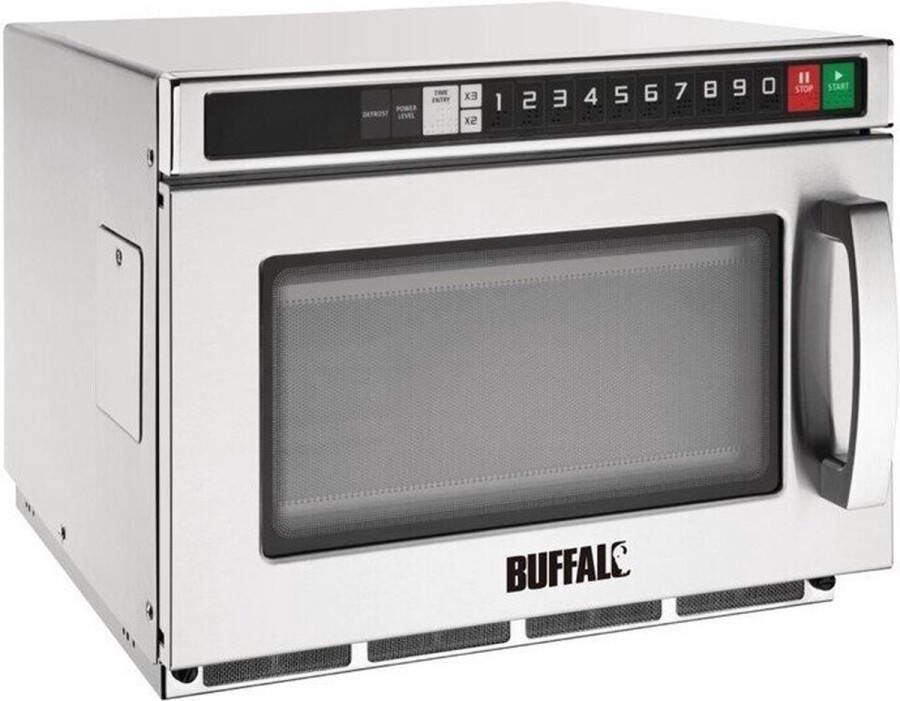 Buffalo Compacte Magnetron 17l 1800w Programmeerbaar FE143 Horeca & Professioneel