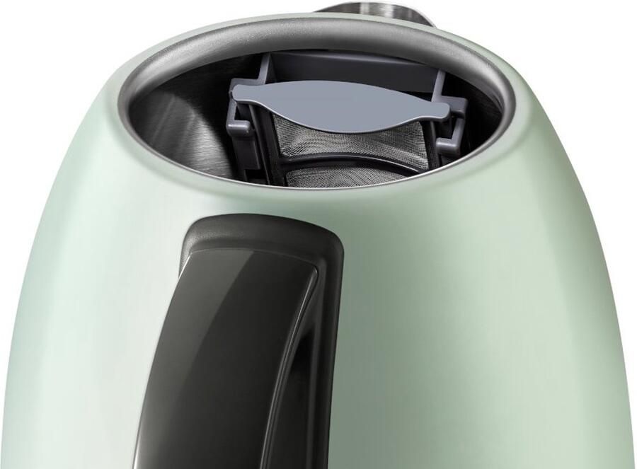 BUYDEEM K640E Elektrische Waterkoker Cozy Greenish Retro Stijl 1 7L