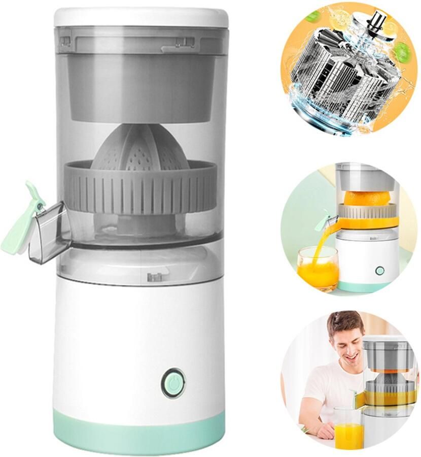 Buyya Multifunctionele Pers Draagbare Sapcentrifuge Oplaadbare Elektrische Sapcentrifuges Gemakkelijk Schoon Te Maken