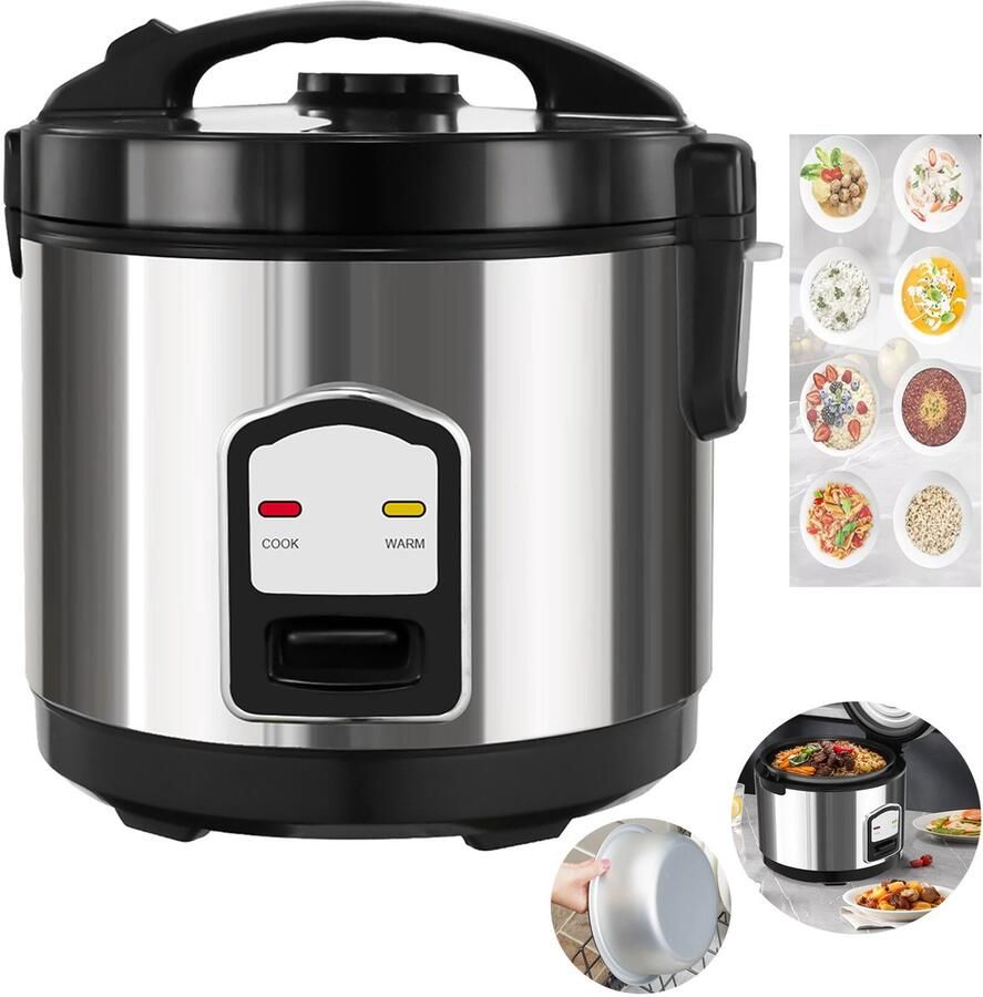 Buyya Rijstkoker 2l Elektrische Rijstkoker Functies Van De Multicooker Verwijderbare Antiaanbakkom