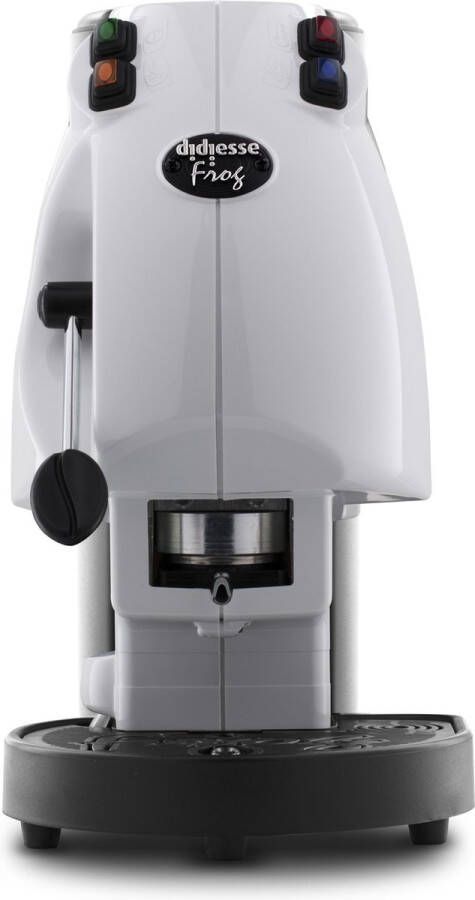 Didiesse Caffe Borbone Frog Vrijstaand Koffiepadmachine Zwart Oranje 1 kopjes Half automatisch