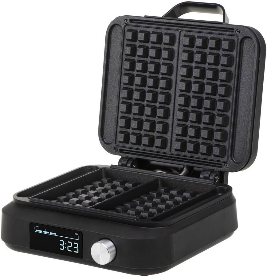 Camry CR 3086 Wafelijzer 2200W Met LED Display & Timer 6 Bruiningsniveaus