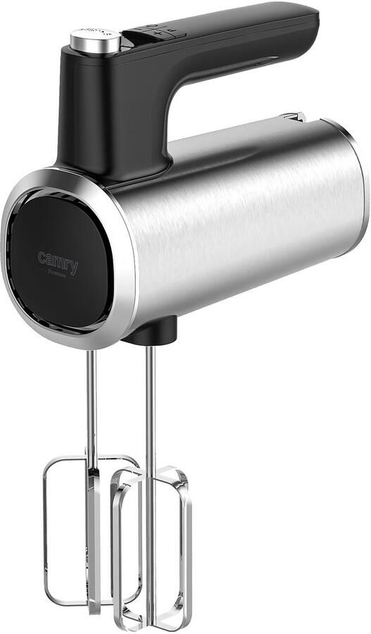 Camry CR 4233 Handmixer 900W 5 Snelheden & Turbo Incl. 6 RVS Accessoires