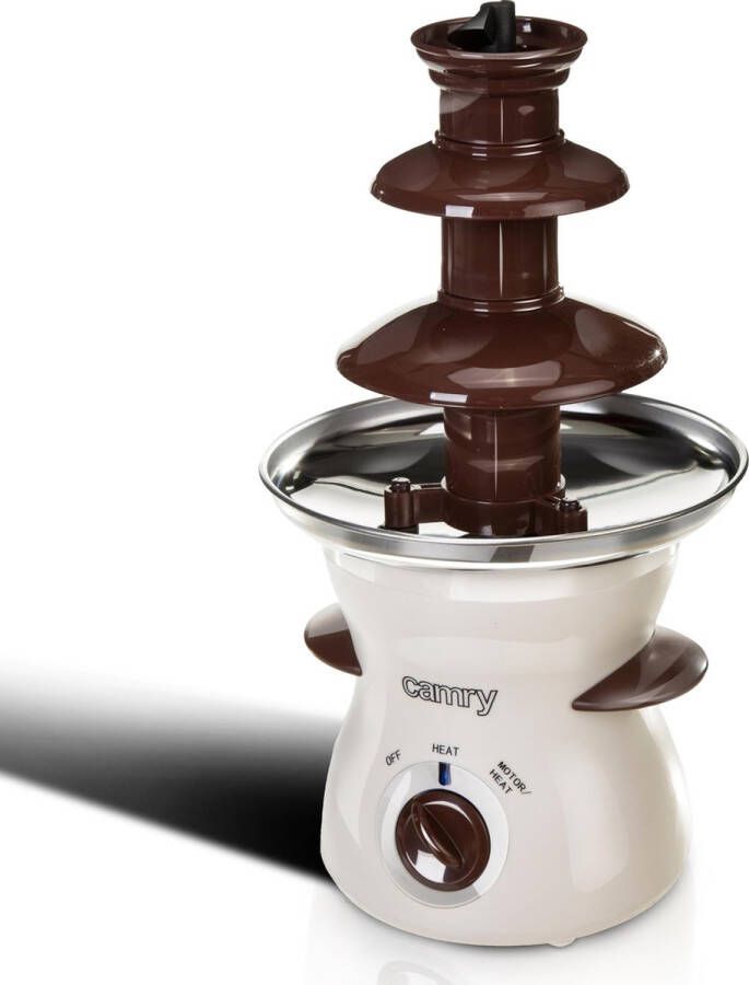 Camry Chocolade fontein Chocolade fondue Fonduevorken Wit