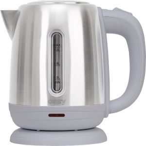 Camry Top Choice waterkoker 1 2 liter Grijs RVS