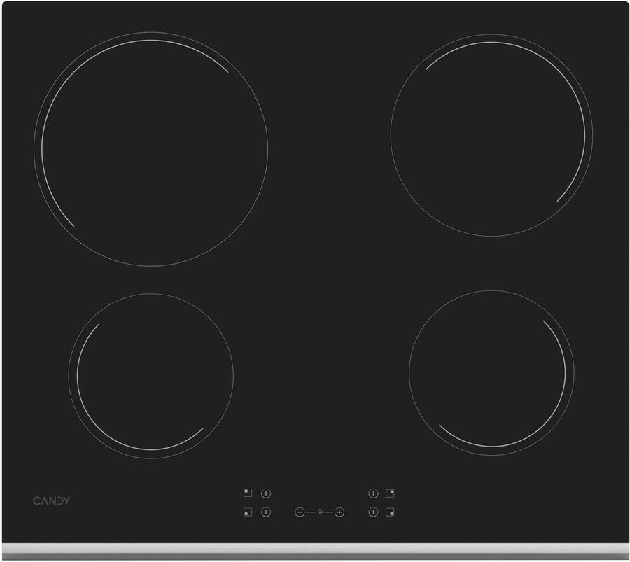 Candy Timeless CH64XB Zwart Ingebouwd Keramisch 4 zone(s)