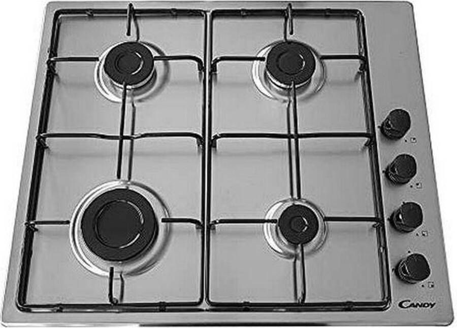 Candy Gaskookplaat CHW6LBX 60 cm Aardgas (4 Fornuizen)