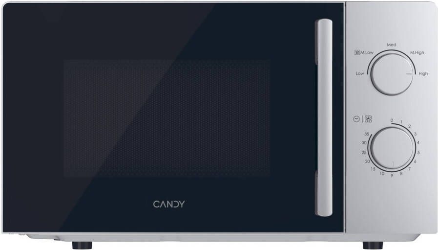 Candy CMW20SMSLI Mono Idea magnetron 20L MO: 700W Mechanische UI 5 vermogensniveaus Zilver