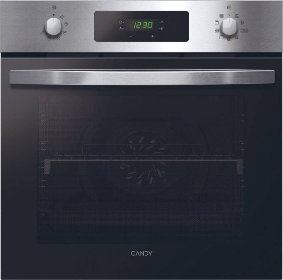 Candy FIDP X699 Zwarte inbouw pyrolyse oven Hetelucht Volume 70L Klasse A H66 5 x L62 x D64 6 cm