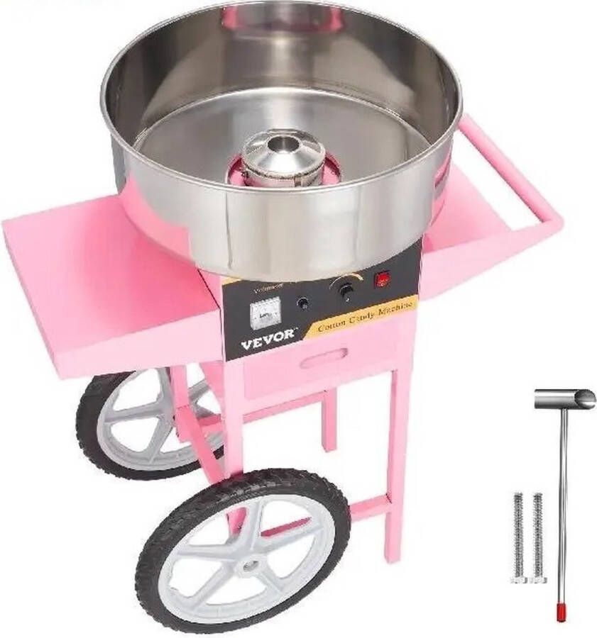 CandySugar Suikerspinmachine Suikerspinmachines Mini Suikerspin Suikerspinmaker Voor Feestjes en partijen Kinderfeestje Cotton Candy