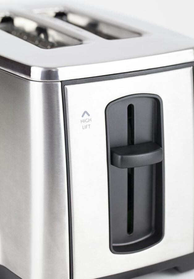 Caso Inox² 2 snede(n) 1050 W Zwart Roestvrijstaal