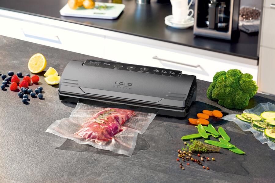 Caso VC 10 PlusEdition Zwart Zilver Kunststof Touch GS CE 110 W 220 240 V - Foto 3