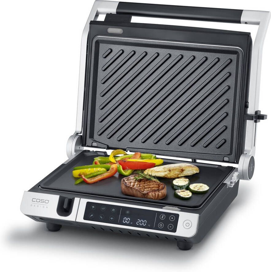 Caso Design CASO SteakMaster Pro 2838 Elektrische 5-in-1 contactgrill met thermocontrol 2000W Digitale bediening XXL grilloppervlak - Foto 6