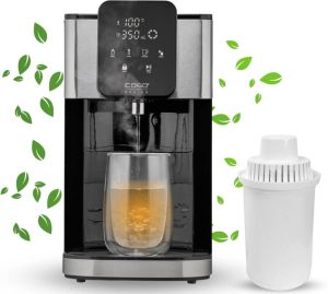 Caso HW 1660 heetwaterdispenser 4 liter Instant waterkoker met een druk op de knop kokend water