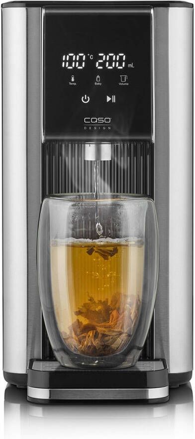 Caso HW 620 Heetwaterdispenser Heetwatertap 40-100°C 100-400 ml Instant Waterkoker 2.5L