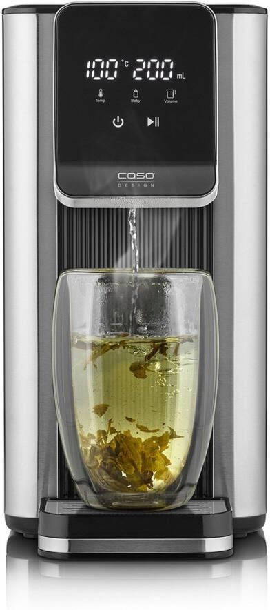 Caso HW 630 Heetwaterdispenser Heetwatertap 40-100°C 100-400 ml Instant Waterkoker 2.5L