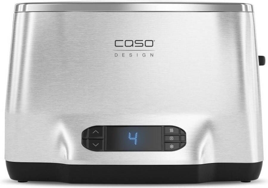 Caso Inox² 2 snede(n) 1050 W Zwart Roestvrijstaal
