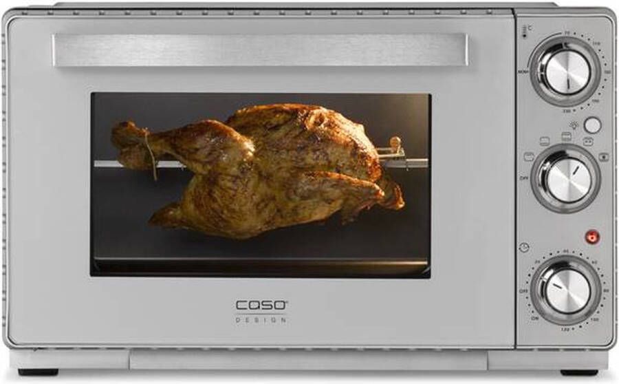 Caso Oven TO 26 SilverStyle 26 L multi-oven met pizzasteen - Foto 8