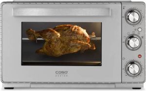 Caso Oven TO 26 SilverStyle 26 L multi-oven met pizzasteen