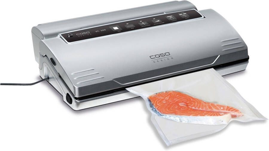 Caso Vacumeermachine VC 300 Pro inclusief 2 professionele folierollen en 1 vacumeerslang