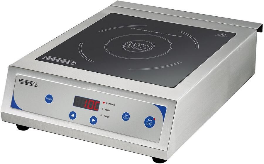 Casselin CPAI350A Roestvrijstaal Aanrecht 34 cm Inductiekookplaat zones Roestvrijstaal 1 zone(s)
