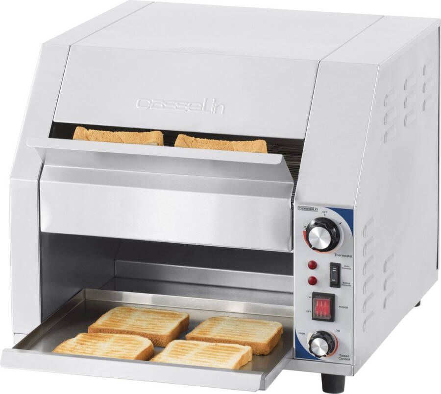 Casselin CCYTL Roestvrijstaal Knoppen Draaiknop 2800 W 230 V 465 mm