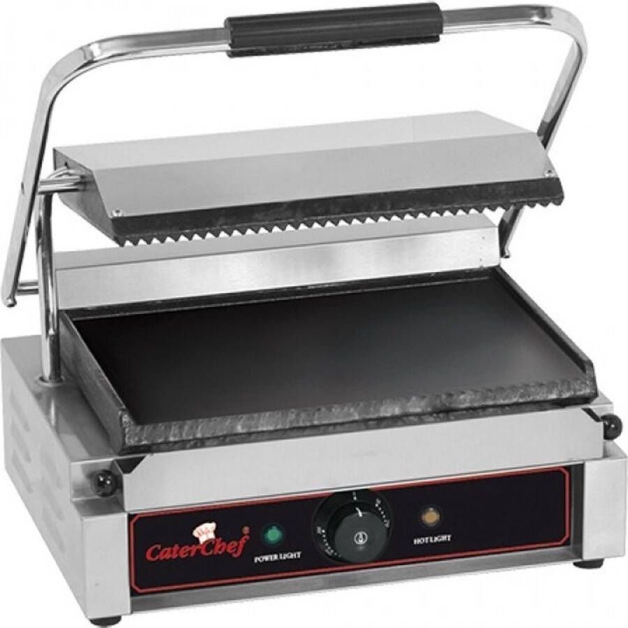 CaterChef Contactgrill Solo-Grande (Glad Gegroefd) 688410