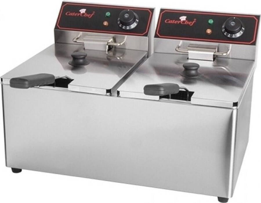 CaterChef Friteuse 08L+08L 688208