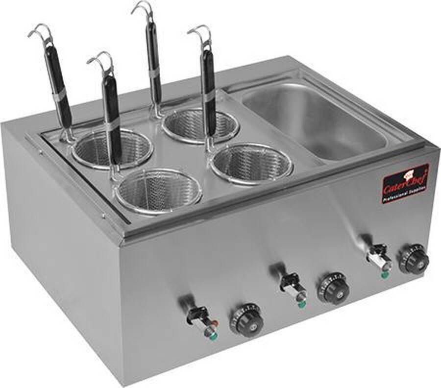 CaterChef (ster) Caterchef pastakookapparaat 15cm diep pastamachine elektrisch