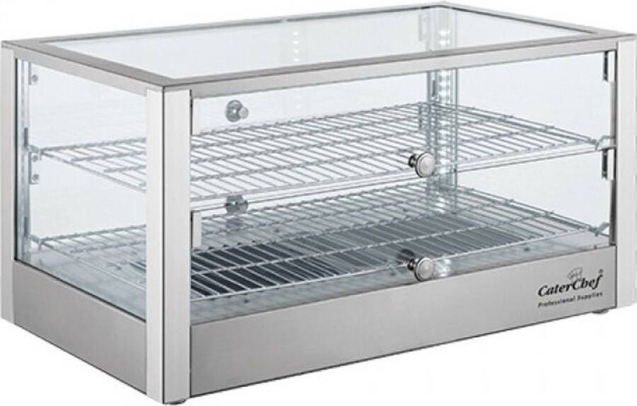 CaterChef Professionele Combisteel Etagere Keramisch Verwamd 2 Niveaus 1400