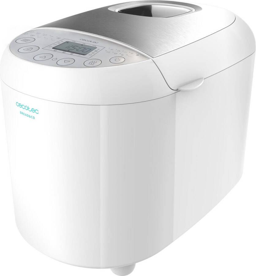 Cecotec Bread&Co 1000 Delicious broodbakmachine 550 W Wit
