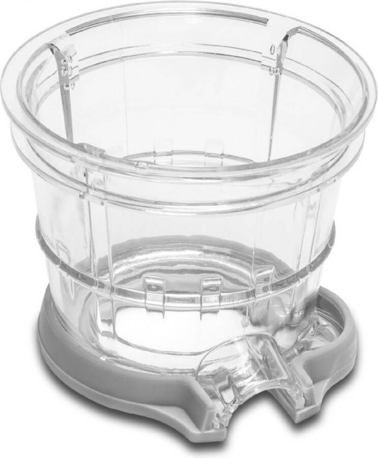 Cecotec Cecojuicer Pro Entsafter für kaltes Pressen. Für Obst und Gemüse 45 rpm 3 Möglichkeiten Trommel aus Tritan BPA-frei Tropf-Stopp-Verschluss 2 Saftauslässe Sicherheitssystem 250 W