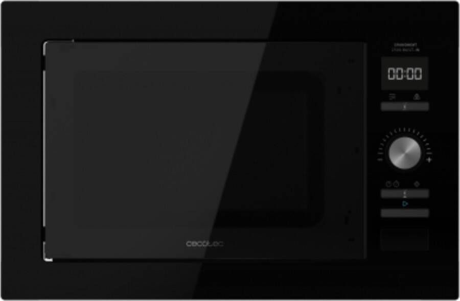 Cecotec Built-in microwave GrandHeat 2590 Built-In Black Grill 25 L 900 W