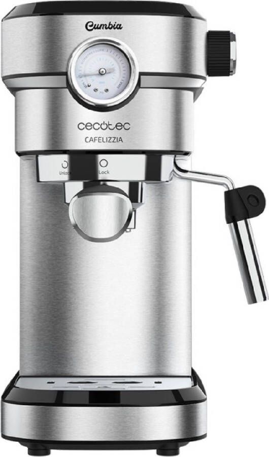 Cecotec Espressomachine Cafelizzia 790 Steel Pro. 1350 W Voor espresso en cappuccino Snelle opwarming door Thermoblock 20 bar - Foto 2
