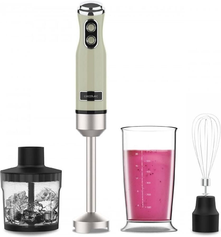 Cecotec 03946 blender 0 5 l Blender voor op aanrecht 1200 W Zwart Titanium