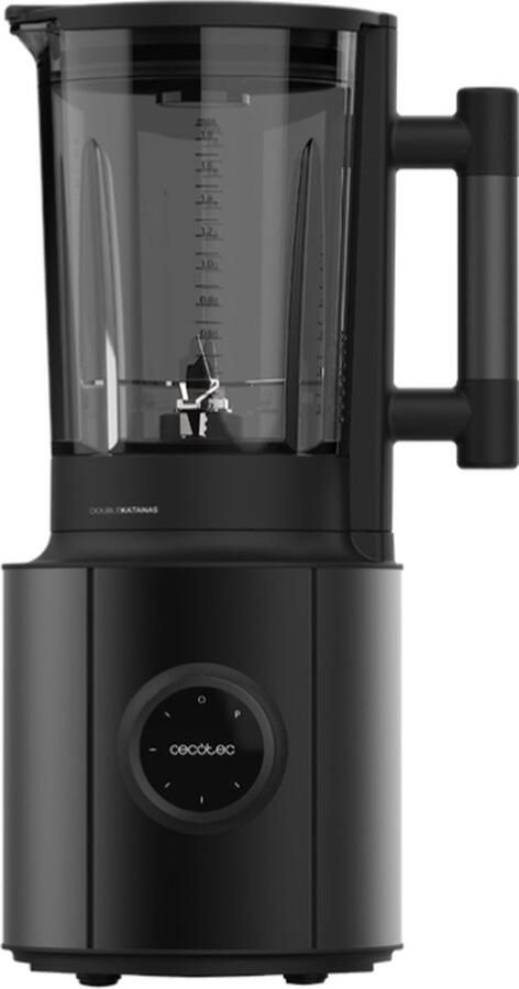Cecotec 03984 blender voor op aanrecht 1800 W Zwart Roestvrijstaal Transparant