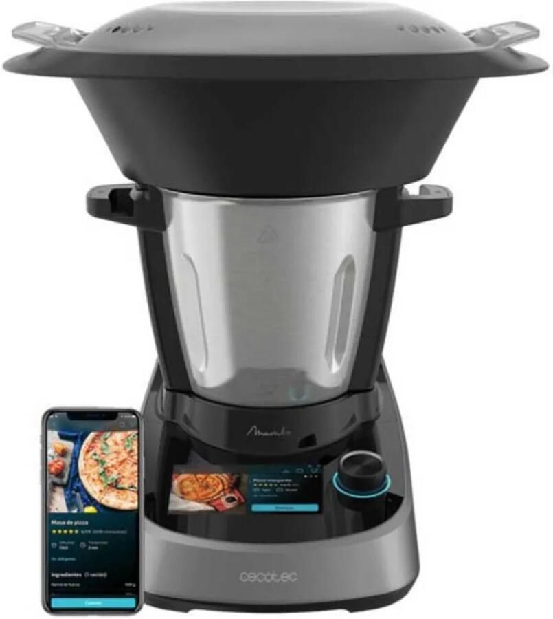 Cecotec Mambo Touch Multifunctionele keukenmachine 1600 W 37 functies 5 inch TFT touchscreen met geïntegreerd recept 3 lit - Foto 4