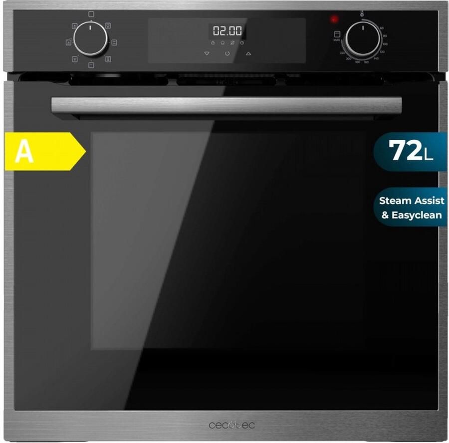 Cecotec Ingebouwde Multifunctionele Oven Bolero Hexa M226000 72L 2800W Zwart A