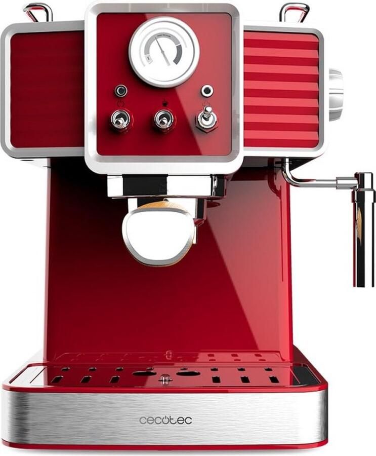 Cecotec Espressomachine Power Espresso 20 Tradizionale Light Red