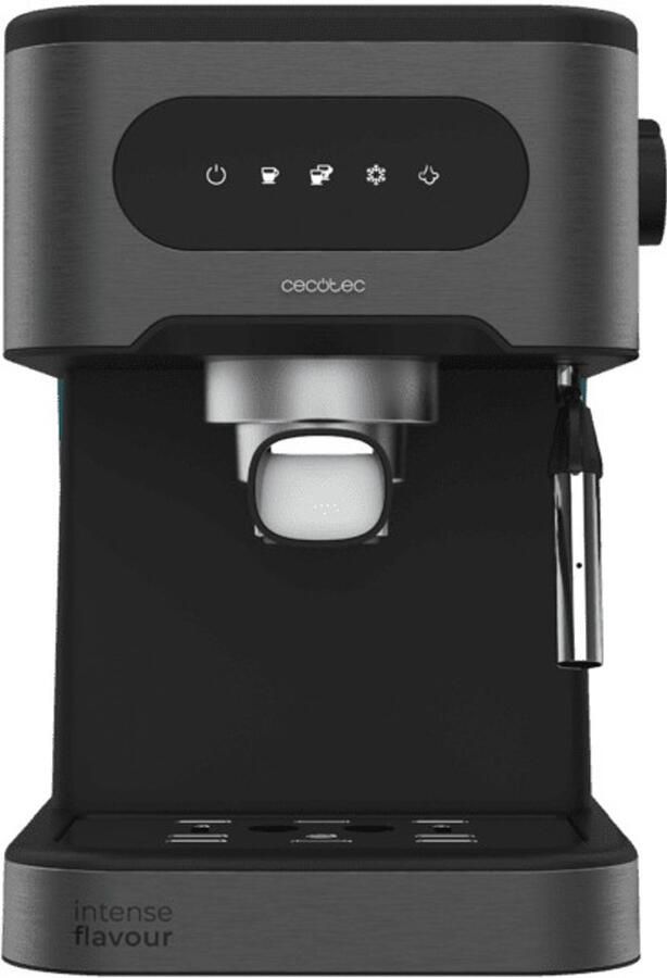 Cecotec Espressomaschine Power Espresso 20 Coldbrew. Espresso und Cappuccino Kaltkaffee 20 Bar Druck schwenkbarer Dampfauslauf Professionelle Qualität zu Hause