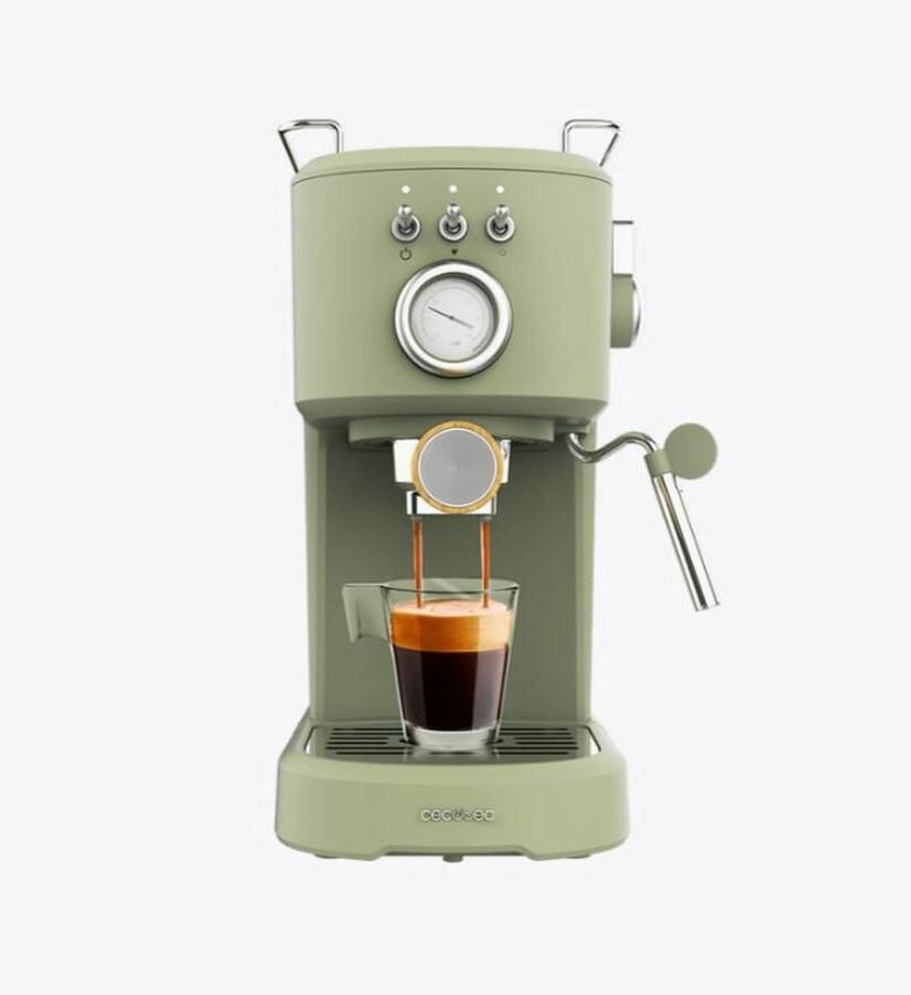 Cecotec Express Coffee Machine Power Espresso 20 Retro 1100 W