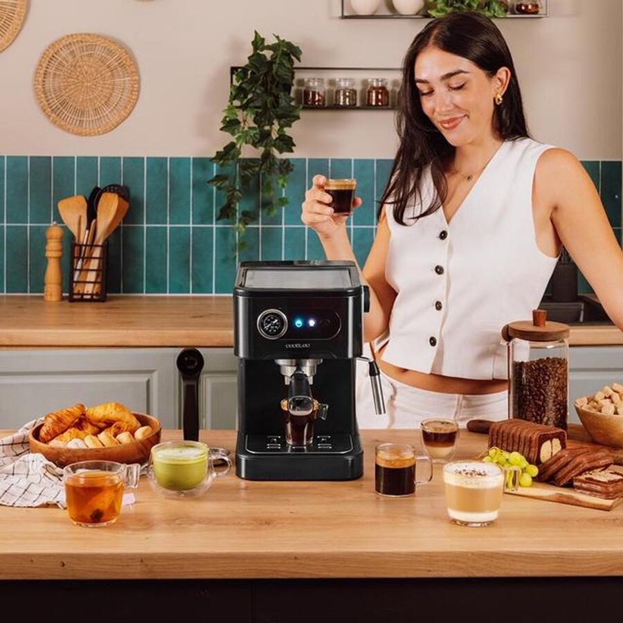 Cecotec Express Manual Coffee Machine Power Espresso 20 Pro 1350 W 1 5 L Black