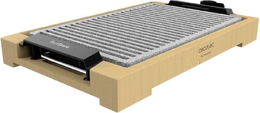Cecotec Elektrische bakplaat Tasty&Grill 2000 Bamboo LineStone