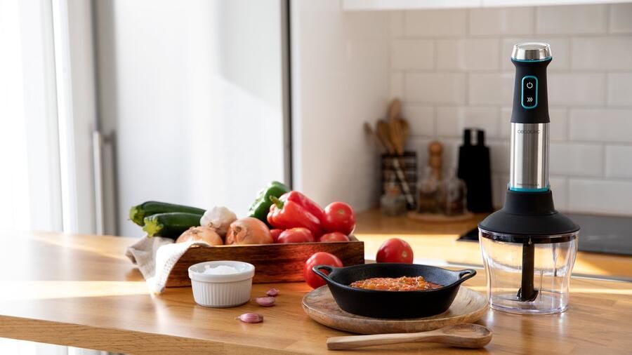 Cecotec HAND-HELD BLENDER POWER TITANBLACK 1200 XL PERFECTCREAM & CRUSH 1200 W - Foto 3