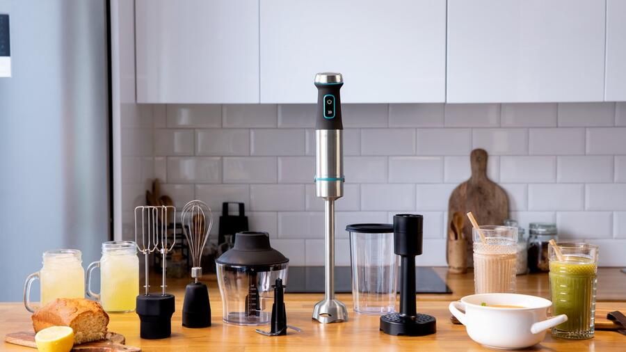 Cecotec HAND-HELD BLENDER POWER TITANBLACK 1200 XL PERFECTCREAM & CRUSH 1200 W