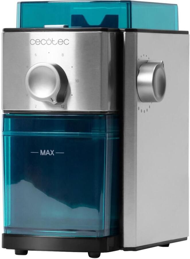 Cecotec Koffiemolen SteelMill 2000 Adjust max 150W staal 17 standen 12 kopjes