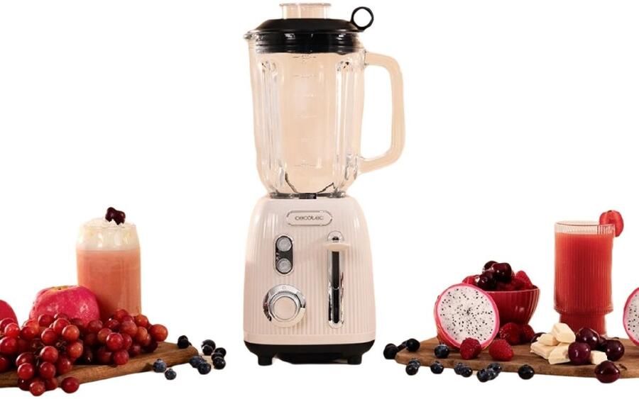 Cecotec Mixer Power Black Titanium RetroBeige Beige